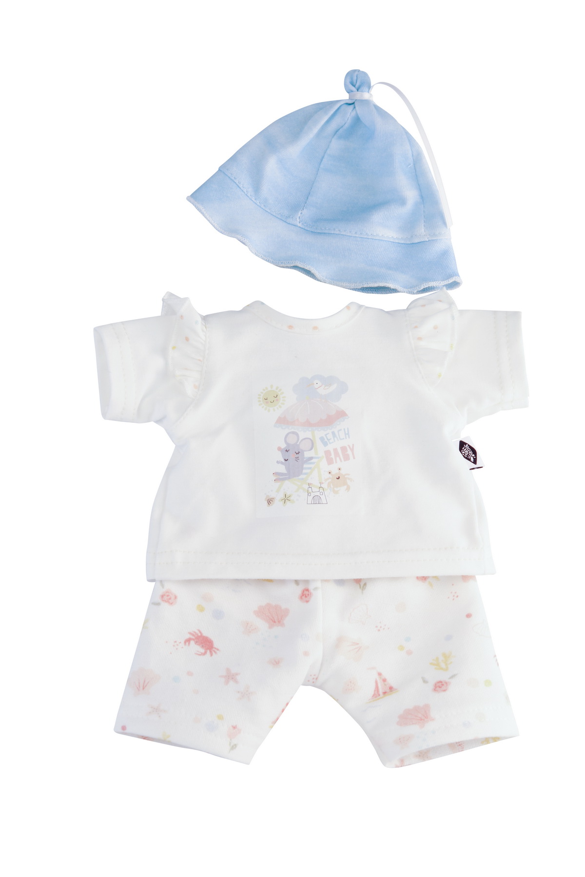 0032134 Kleidung zu Puppe Schlummerle 32 cm, Kleidung maritim