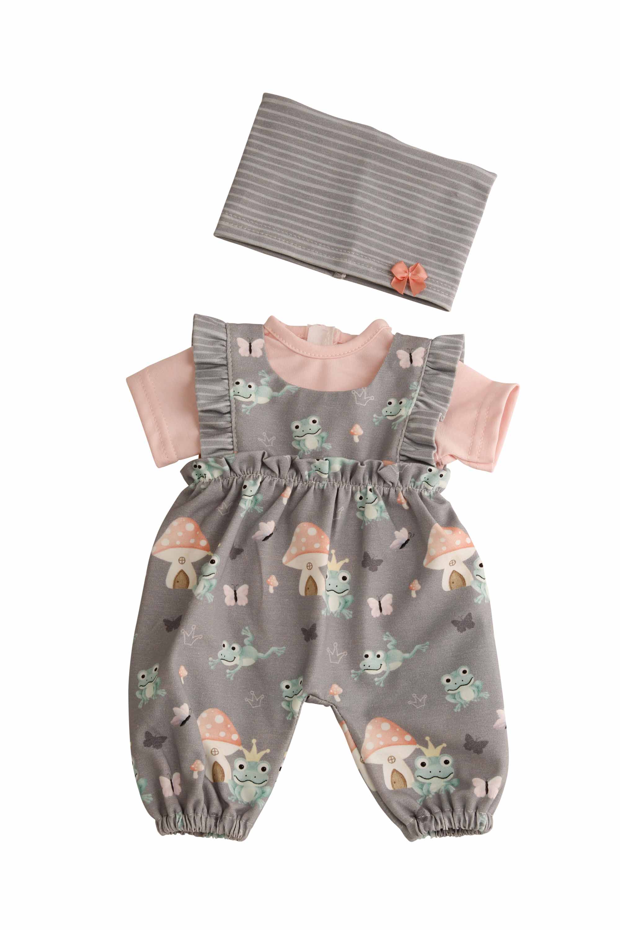 Doll clothes for doll Lenchen, Schlummerle, Strampelchen size 37 cm.