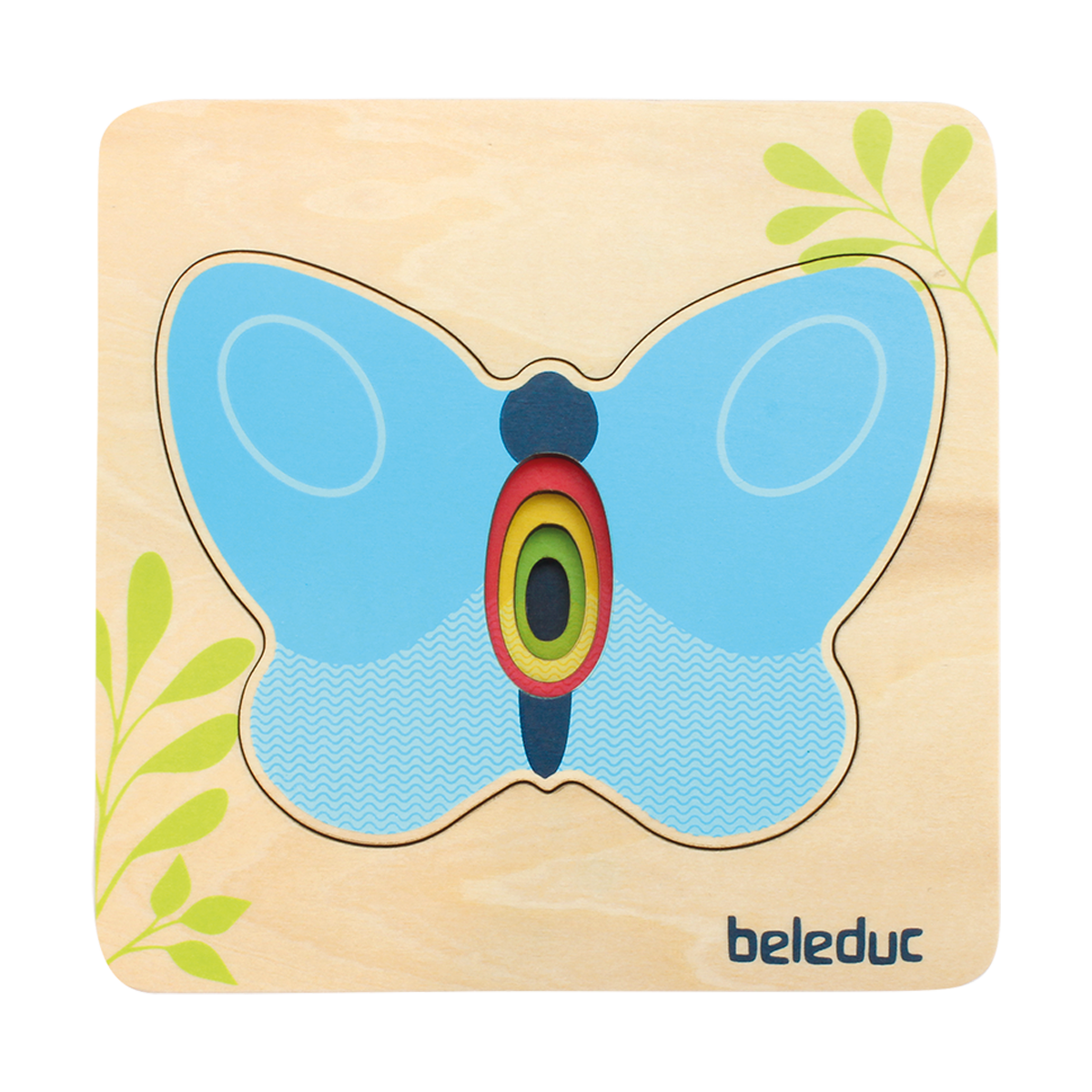 10139-Cover-rgb Lagen-Puzzle "Kleiner Schmetterling" by Beleduc