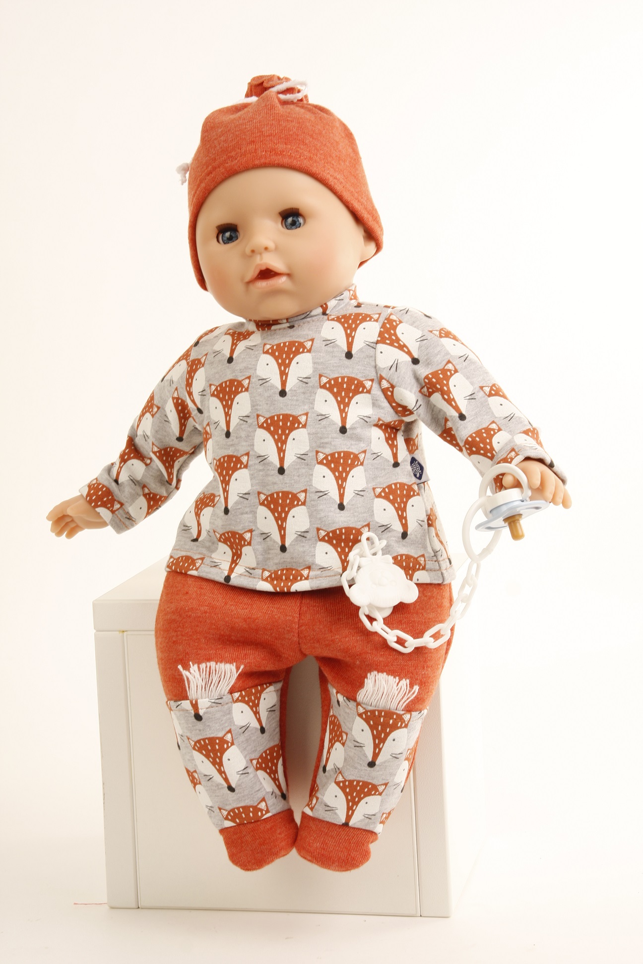 _MG_8626 Kleidung zu Baby Amy 45 cm mit Fuchsprint