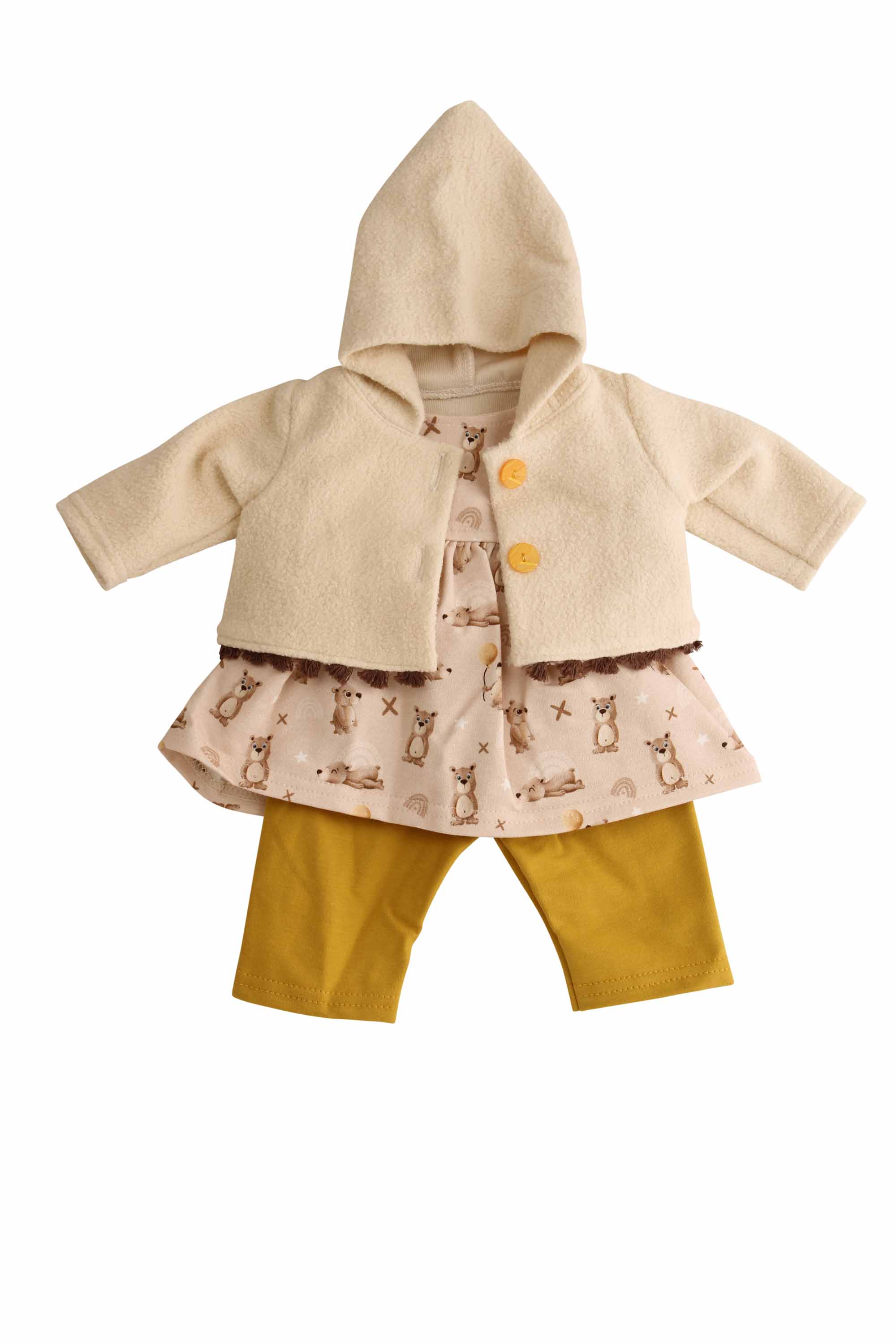 Kleidung zu Baby Amy 45 cm Bärchen