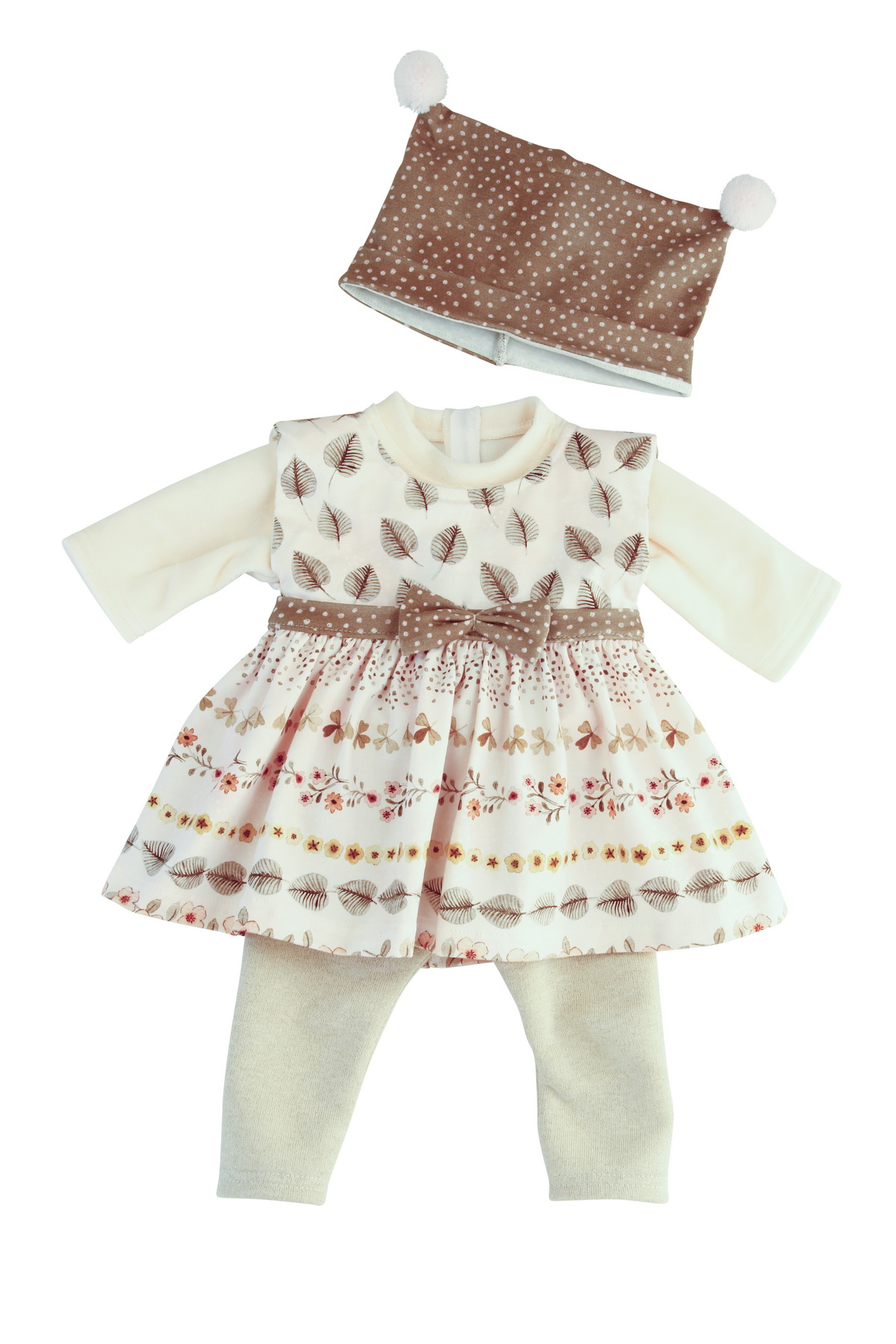 0052165 Kleidung zu Puppe 52 cm Klara/Elli/Julchen winterlich