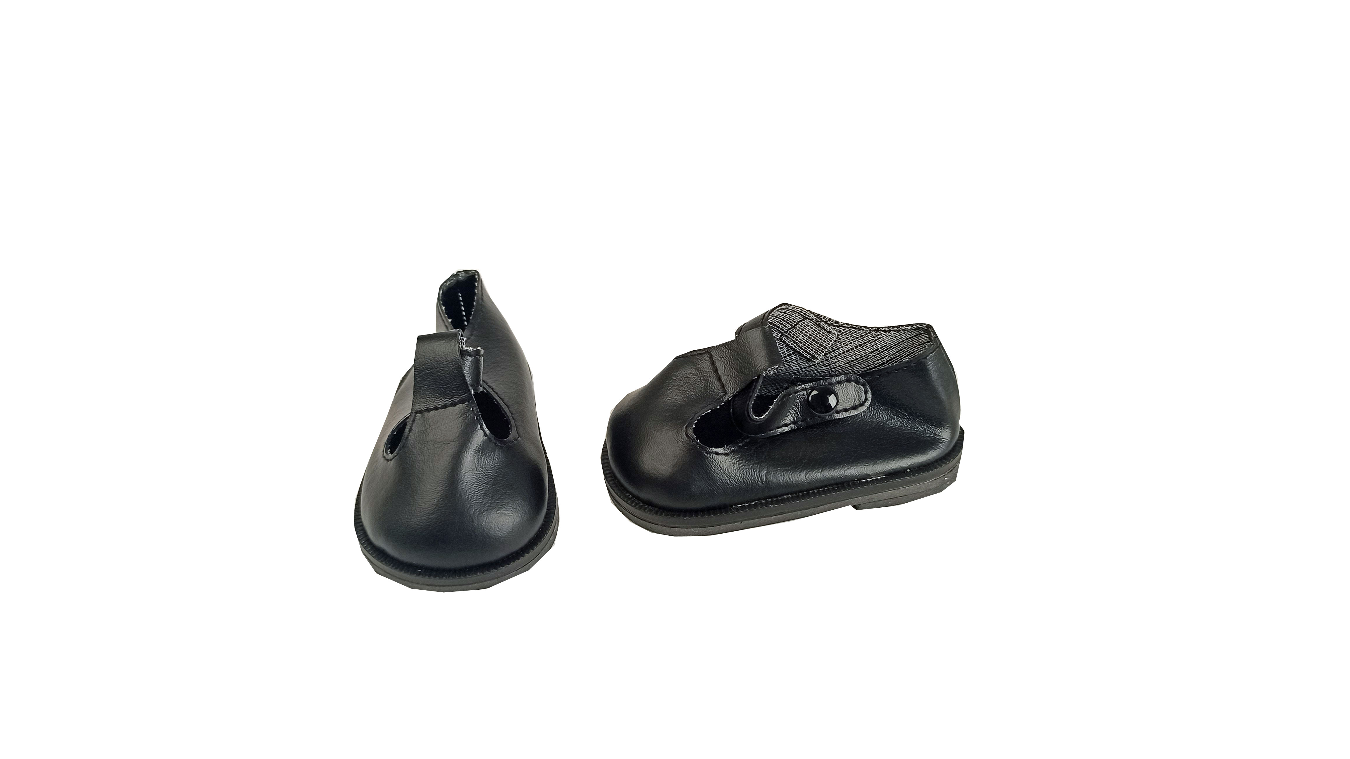 0064177 Jungenlederschuhe schwarz von Gr. 34 bis 64 cm
