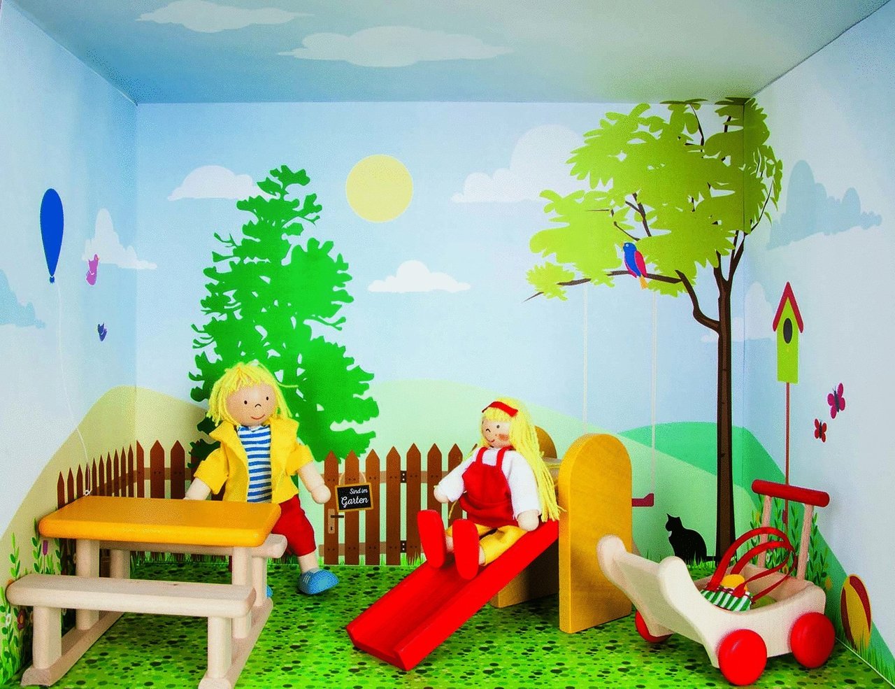 Puppenhaus-Spielplatz