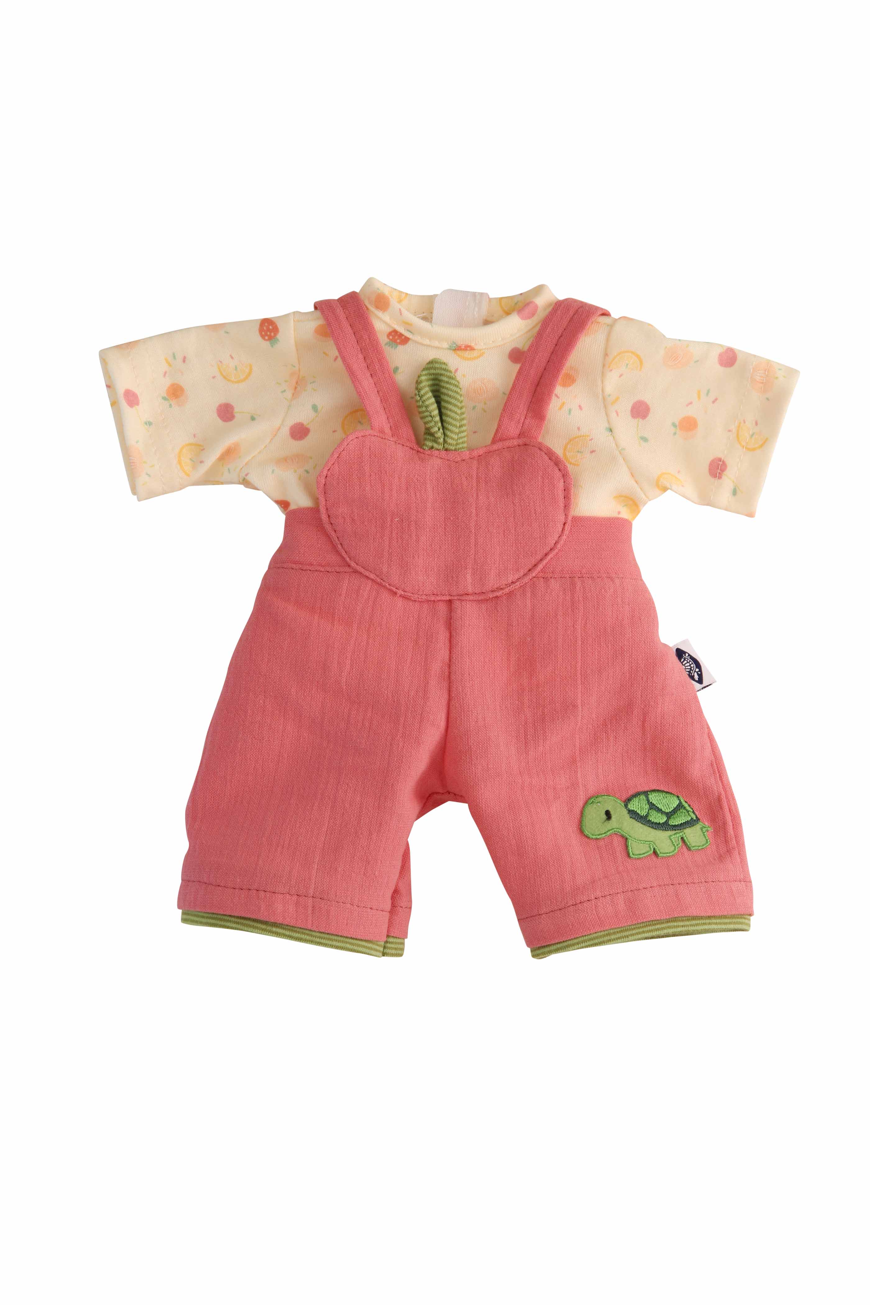 0032240 Kleidung zu Puppe Schlummerle 32 cm, rose/gelb/grün