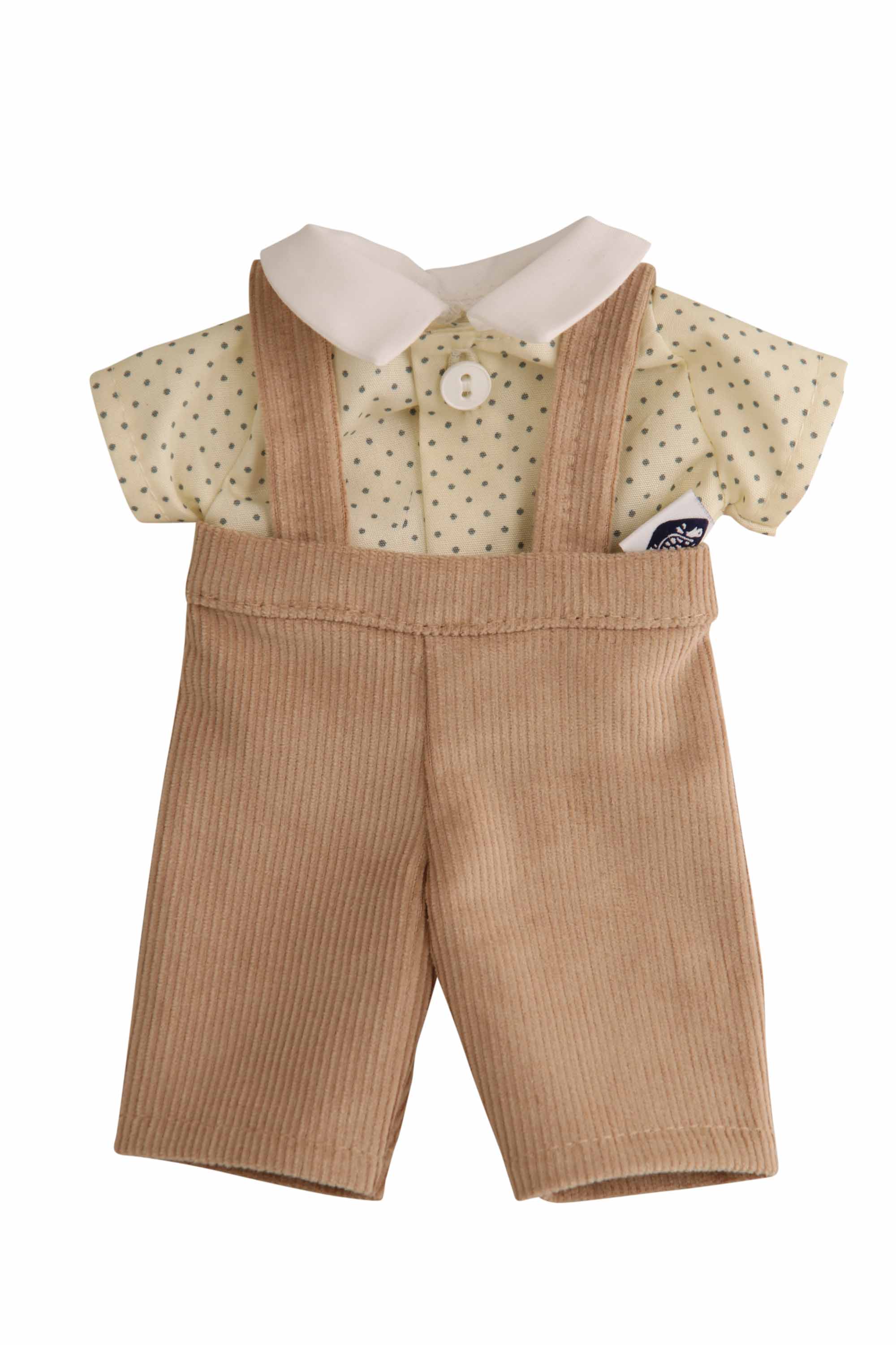 Anzug zu Jungen Gr. 25 cm beige/gelb