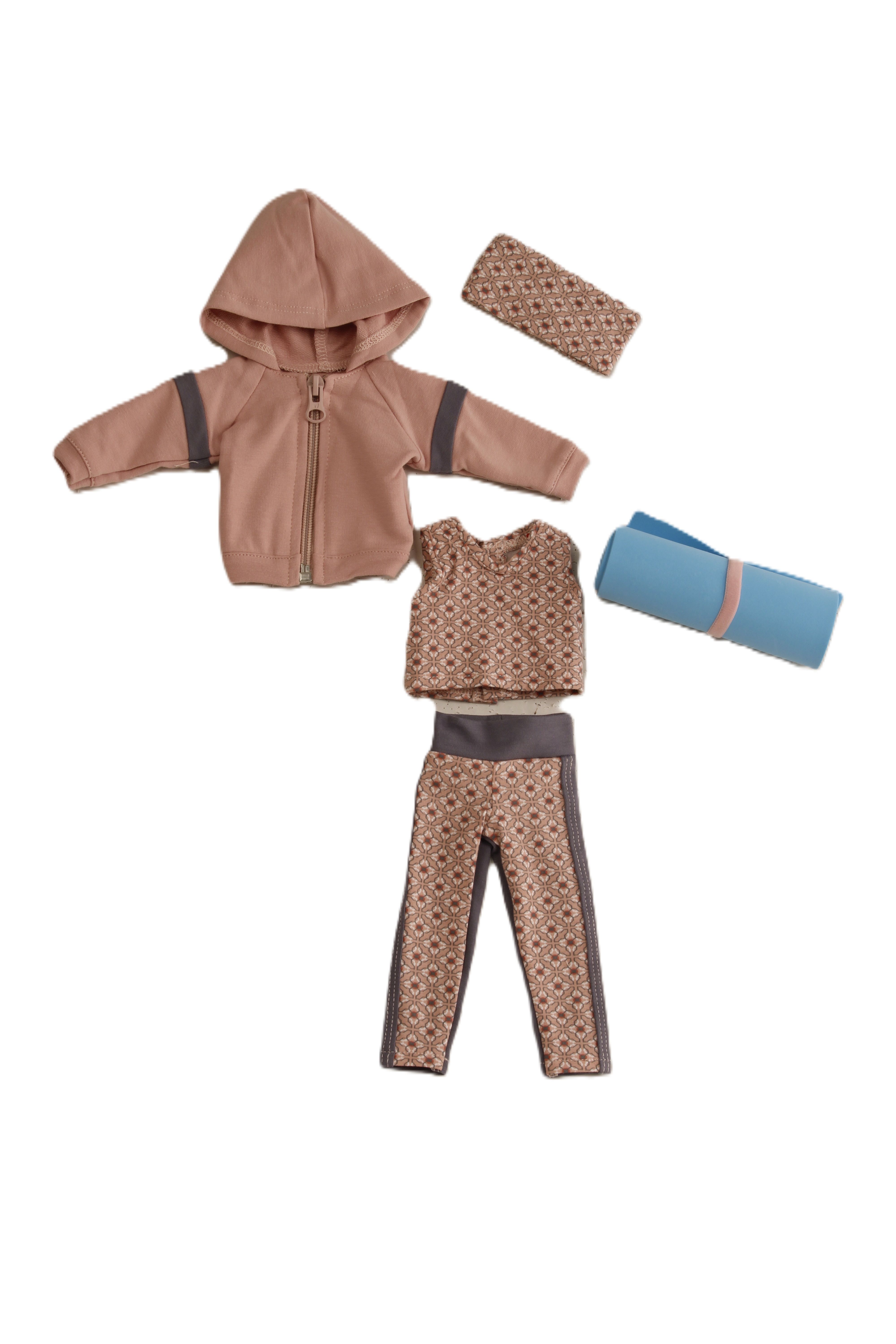 Kleidung zu Puppe Yella 46 cm Yoga