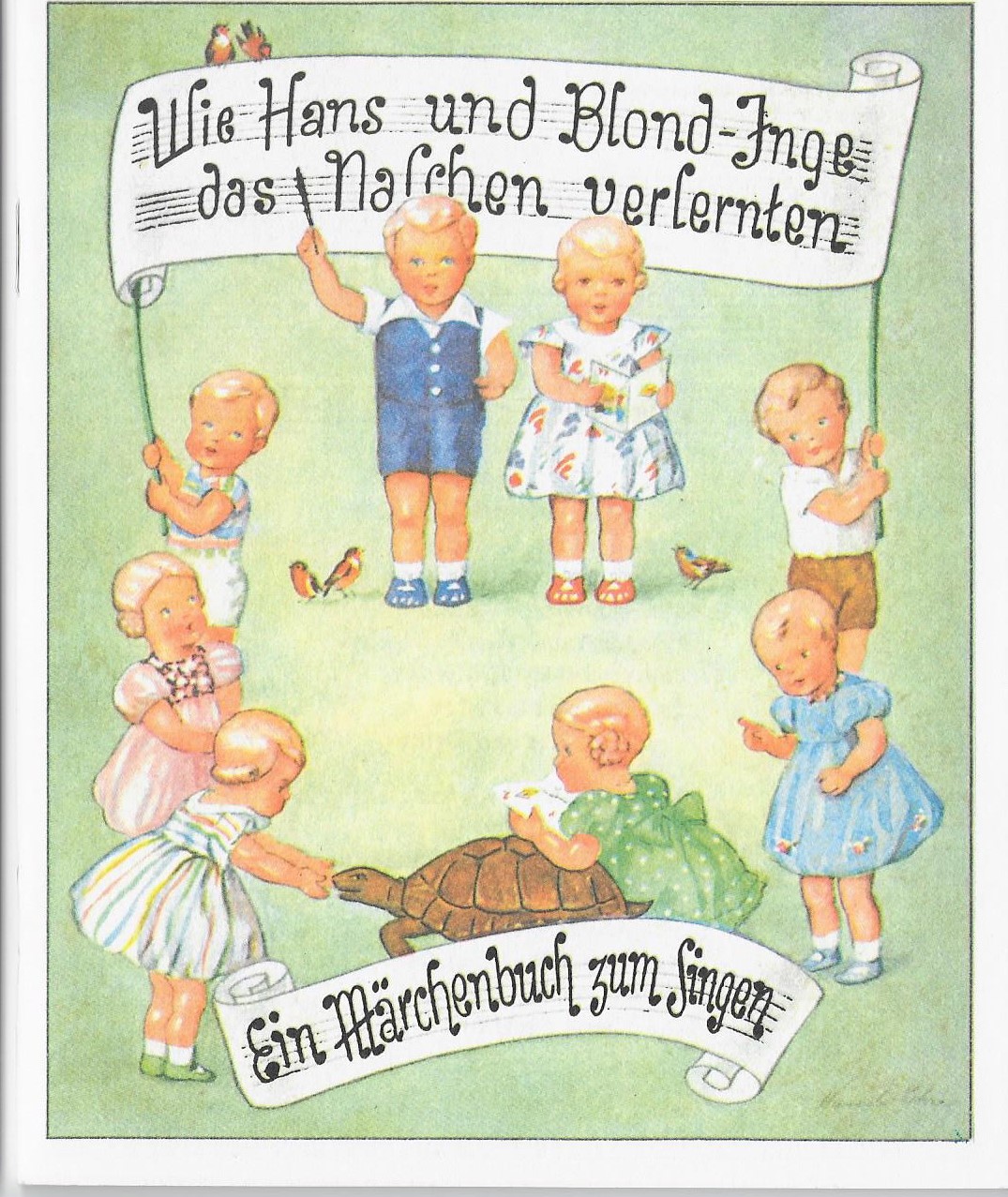 0001103 Büchlein "Wie Hans und Blond-Inge das Naschen verlernten"