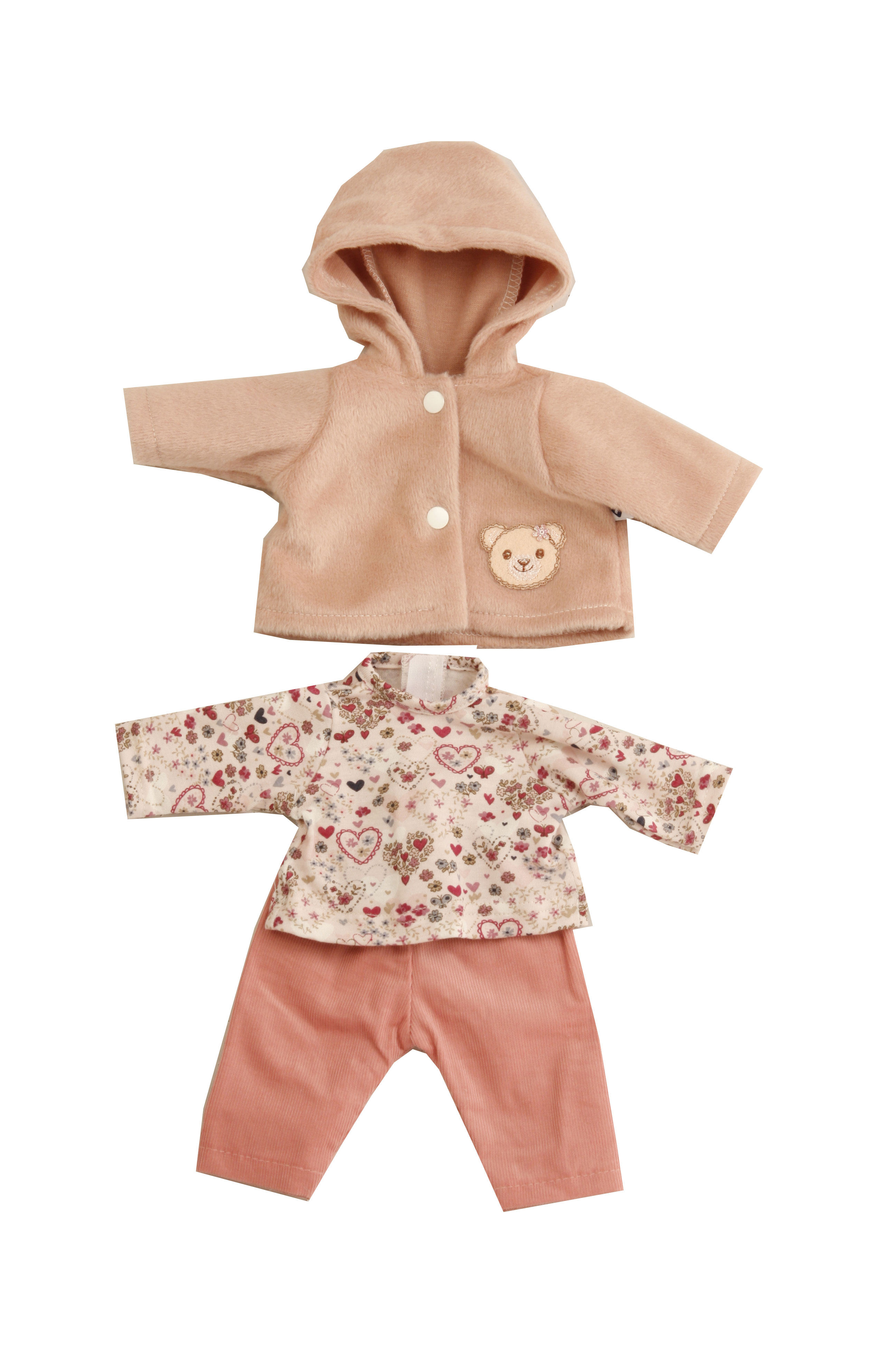 Kleidung zu Puppe Schlummerle 32 cm, Kleidung winterlich