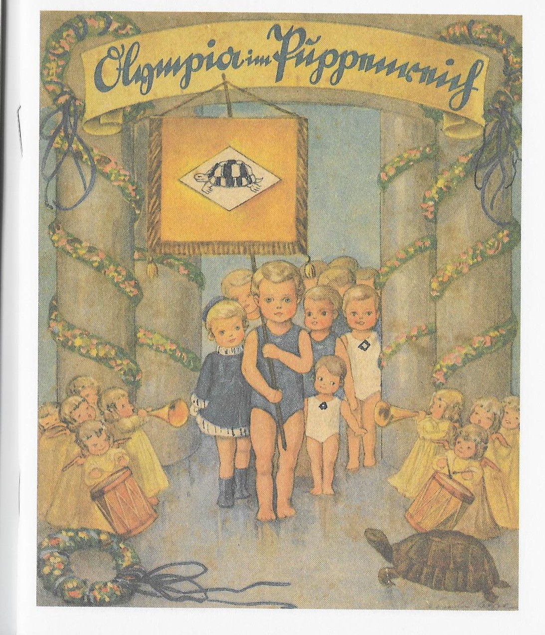 0001105 booklet "Olympia in the Puppet Kingdom"