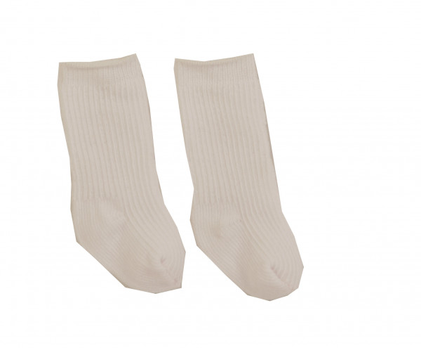 socks white size 18 - 70 cm