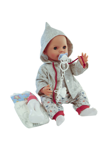 doll "Finn" 40 cm drinking and wetting baby