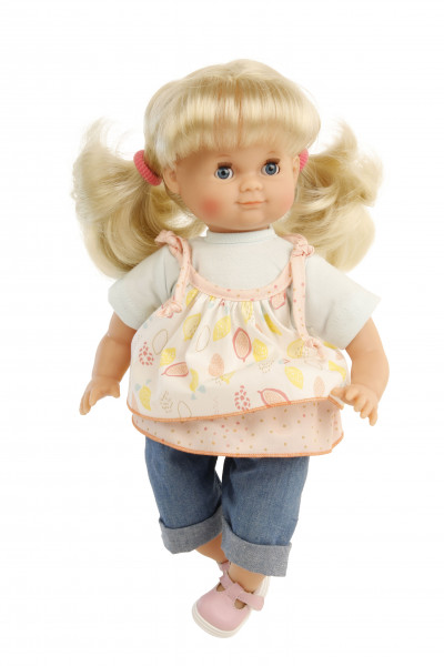 doll "Schlummerle" 32 cm with blonde hair