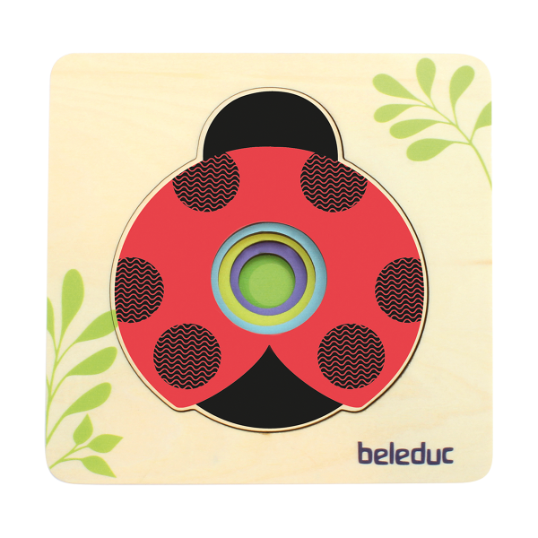 Layer-Puzzle "Little Ladybird" by Beleduc