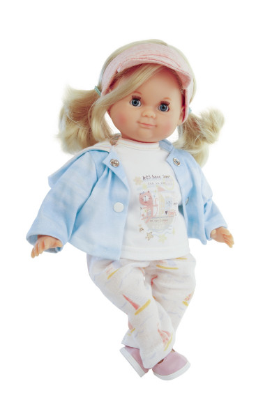 doll "Schlummerle" 32 cm with blonde hair