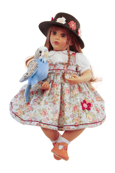 artist doll "Carolina“ 53 cm by Sybille Sauer