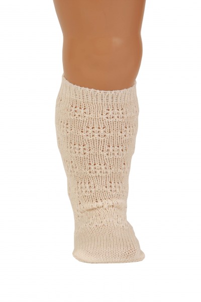 socks for dolls size 34-56 cm beige