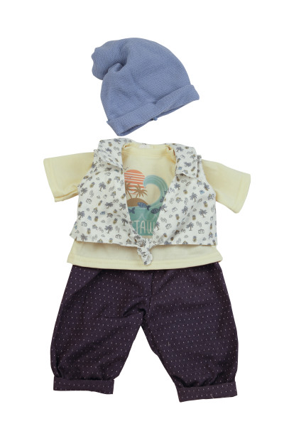 Kleidung zu Puppe 52 cm Elli/Klara/Julchen Hawai-Stlyle