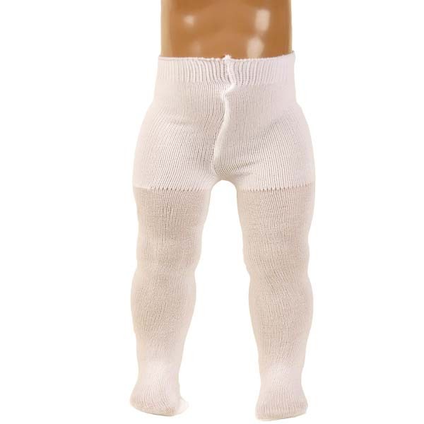 Strumpfhose weiß zu Stehpuppe 25, 41, 46 und 49 cm