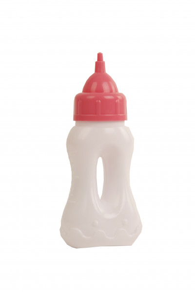 White plastic bottle for our drinking + wetting baby size 40