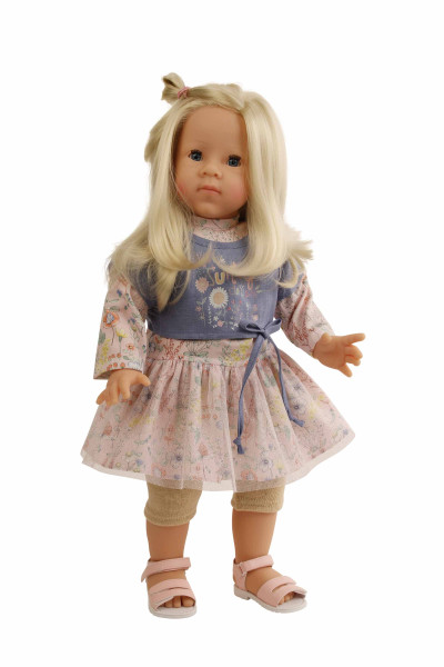 standing doll „Elli“ 52 cm blonde hair