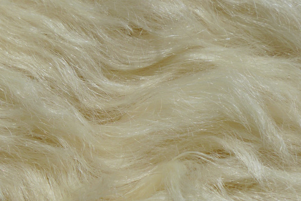 mohair plush 35 mm bright yellow