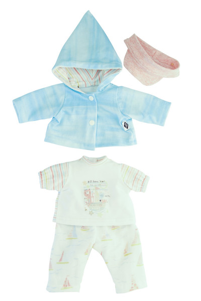 Kleidung zu Puppe Schlummerle 32 cm, Segel-Look