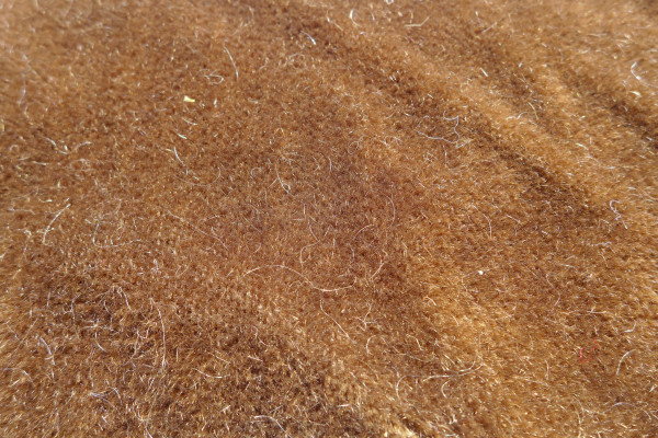 mohair plush 5mm mocca