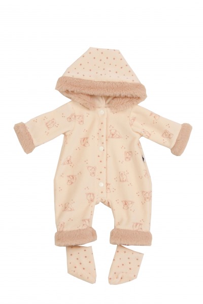 Kleidung zu Baby Amy 45 cm Schlafanzug rose