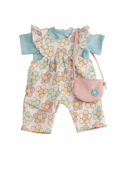Kleidung zu Stehpuppe 52 cm Elli Kleidung Flower-Power