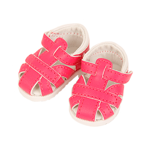 Sandalen zu Schlummerle 32 cm in beige und pink