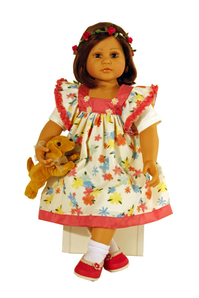 artist doll "Johanna“ 70 cm by Brigitte Paetsch