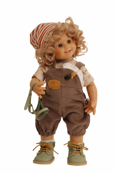 gnome Müller-Wichtel Linus 30 cm by Rosemarie Müller