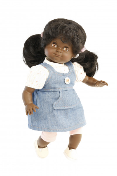 doll Schlummerle size 32 cm black